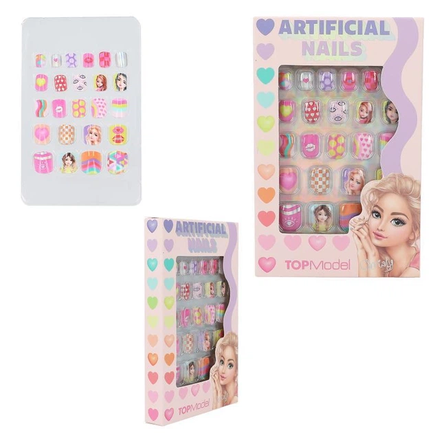 Top model накладные ногти для девочек Топ Модель Neon BEAUTY and ME 12819 - изображение 4