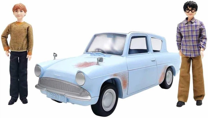 Harry Potter Гарри Поттер – Летающая машина с Гарри и Роном с машиной Ford Anglia HHX03 - изображение 2
