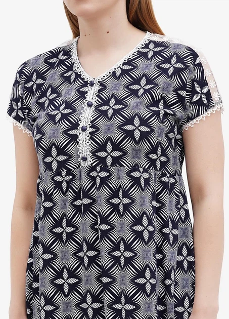Платье Wild Love 2XL темно-синий 82880 - Фото 3 Платье Wild Love 2XL темно-синий 82880 - изображение 3