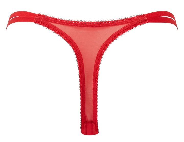 Трусики Gossard Fiesta 19706FIE привабливі стрінги з мінімальним покриттям ззаду XS Fiesta Red (5053014882624) - Фото 4 Трусики Gossard Fiesta 19706FIE привабливі стрінги з мінімальним покриттям ззаду XS Fiesta Red (5053014882624) - зображення 4