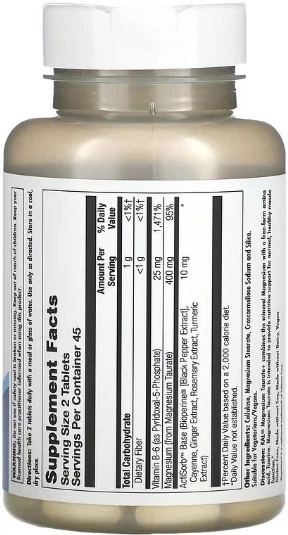 Магний Таурат KAL Magnesium Taurate 90 tabs - изображение 2
