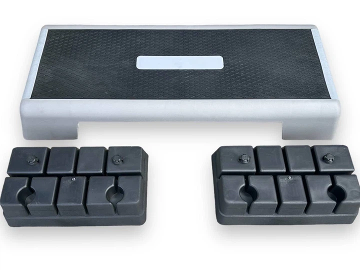 Степплатформа L99 х W36 х H15/20 см, сірий/чорний G-800989 - зображення 3