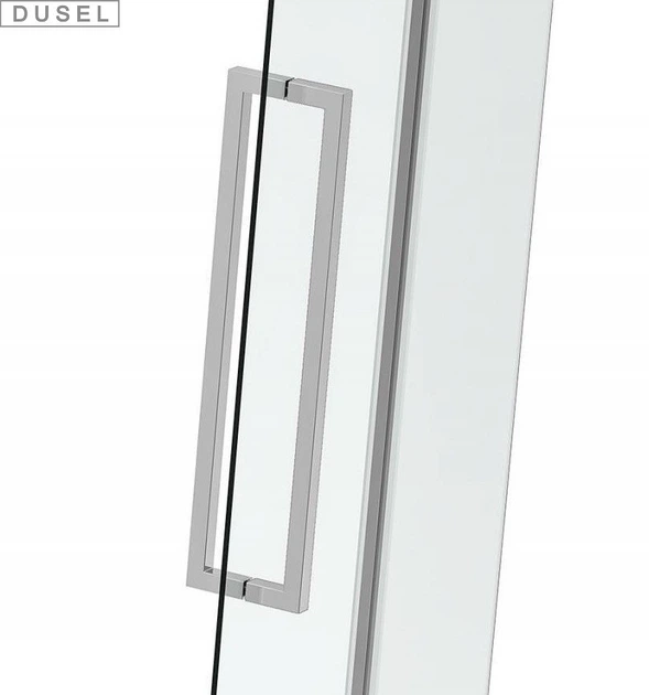 Душевая кабина Dusel DL197H Chrome, 90х90х190, пятиугольная, профиль хром, стекло прозрачное - Фото 5 Душевая кабина Dusel DL197H Chrome, 90х90х190, пятиугольная, профиль хром, стекло прозрачное - изображение 5