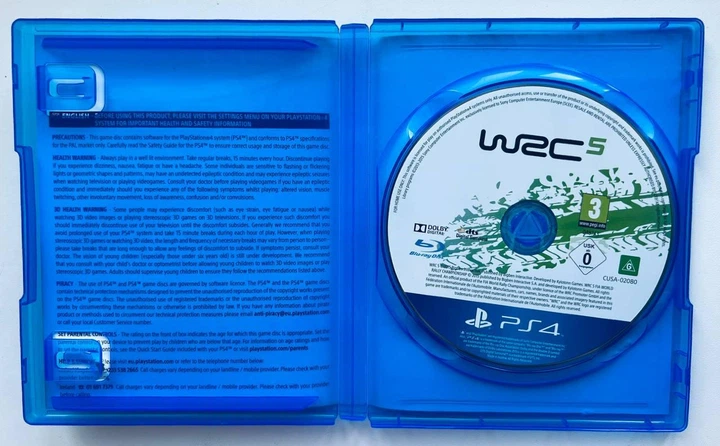 WRC 5, английская версия - диск для PlayStation 4, Б/У - Фото 2 WRC 5, английская версия - диск для PlayStation 4, Б/У - изображение 2