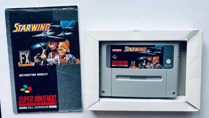 Starwing, английская версия - картридж для Nintendo SNES, Б/У - изображение 3