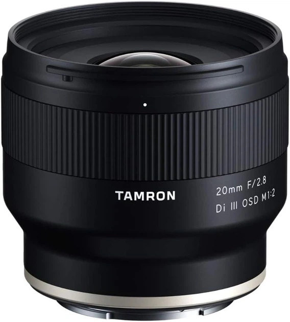 Об'єктив Tamron 20mm f/2.8 Di III OSD M1:2 для Sony Full Frame/APS-C E-Mount - Фото 1 Об'єктив Tamron 20mm f/2.8 Di III OSD M1:2 для Sony Full Frame/APS-C E-Mount - зображення 1
