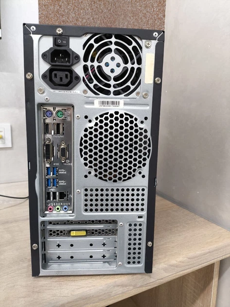 Компьютер Hyundai iTMC Tower / Intel Core i5-7500 (4 ядра по 3.4 - 3.8 GHz) / 16 GB DDR4 / 128 GB SSD + 300 GB HDD / nVidia GeForce GTX 745, 2 GB GDDR3, 128-bit б/у - изображение 3