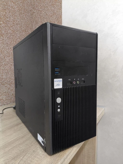 Компьютер Hyundai iTMC Tower / Intel Core i5-7500 (4 ядра по 3.4 - 3.8 GHz) / 16 GB DDR4 / 128 GB SSD + 300 GB HDD / nVidia GeForce GTX 745, 2 GB GDDR3, 128-bit б/у - изображение 4
