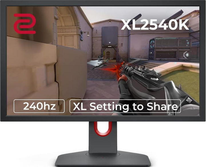Монитор 24.5" BenQ Zowie Gaming XL2540K Full HD TN 240 Гц Factory ...