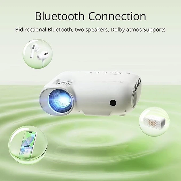 Мультимедийный проектор YOTON Y9 Full HD 15000 Лм Wi-Fi Bluetooth с динамиками Б/В - изображение 5