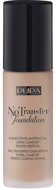 Podkład nawilżający Pupa No Transfer 003 Medium Beige 30 ml (8011607094554) - obraz 1