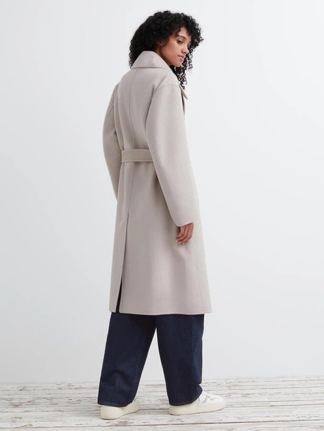 Пальто осеннее женское Uniqlo 280551028 M Бежевый (1159811905) - Фото 2 Пальто осеннее женское Uniqlo 280551028 M Бежевый (1159811905) - изображение 2