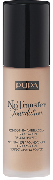 Podkład nawilżający Pupa No Transfer 001 Nude 30 ml (8011607094530) - obraz 1