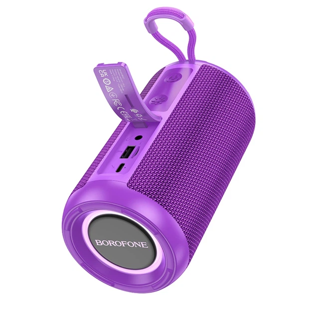 Портативная Bluetooth колонка Borofone BR37 purple - изображение 3