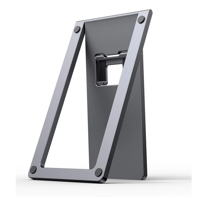 Настольный держатель для телефонов и планшетов Baseus Foldable Metal Desktop Holder 6.7-12.9 Grey (LUKP000013) - Фото 4 Настольный держатель для телефонов и планшетов Baseus Foldable Metal Desktop Holder 6.7-12.9 Grey (LUKP000013) - изображение 4