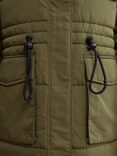 Kurtka zimowa damska pikowana Big Star 130301-303 XS Zielona (5900714546090) - obraz 8