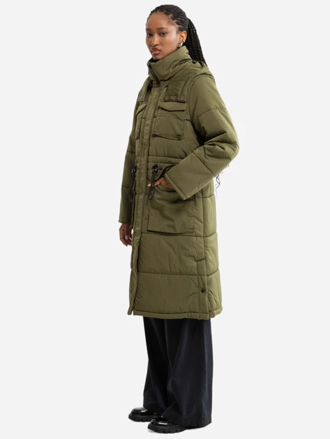 Kurtka zimowa damska pikowana Big Star 130301-303 XS Zielona (5900714546090) - obraz 4