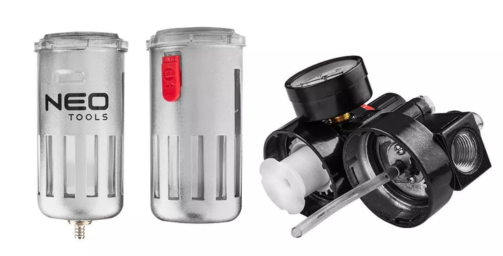 Reduktor z filtrem i naolejaczem NEO Tools metalowa obudowa 1/2" 14-734 (5907558452235) - obraz 6