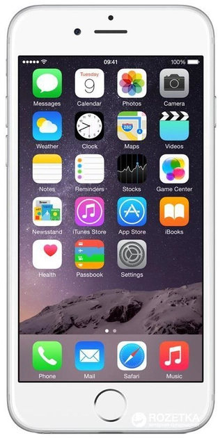 Мобильный телефон Apple iPhone 6 16GB Silver - изображение 2