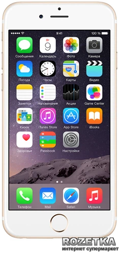 Мобильный телефон Apple iPhone 6 128GB Gold – фото, отзывы