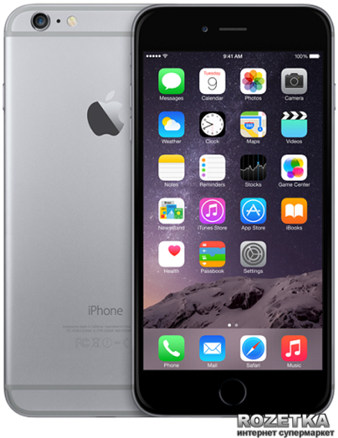 Мобильный телефон Apple iPhone 6 Plus 128GB Space Gray – фото, отзывы ...