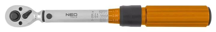 Zestaw kluczy dynamometrycznych NEO Tools dwukierunkowych 1/4" 3/8" 1/2" 3 szt. 08-845 (5907558463538) - obraz 4