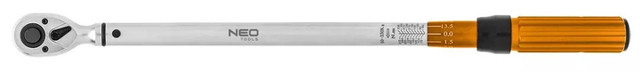 Zestaw kluczy dynamometrycznych NEO Tools dwukierunkowych 1/4" 3/8" 1/2" 3 szt. 08-845 (5907558463538) - obraz 5