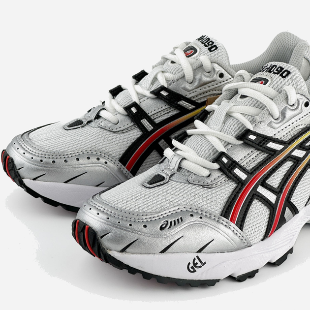 Чоловічі кросівки для бігу Asics GEL-1090 1021A285-100 44.5 Білі (4550215515401) - зображення 4