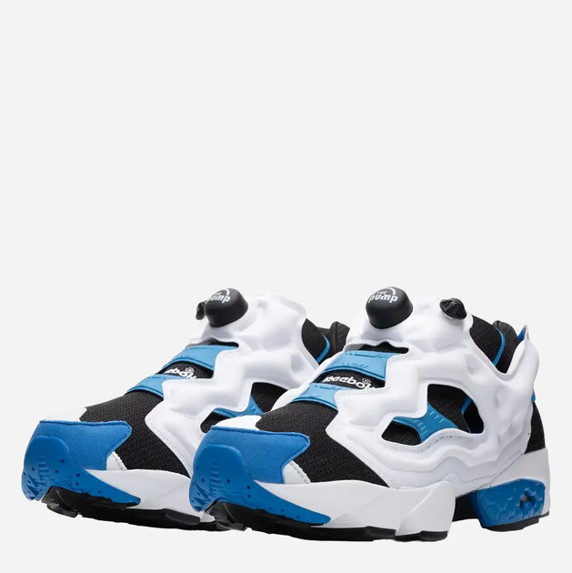 Sneakersy męskie na grubej podeszwie Reebok Instapump Fury 94 100074689 43 Biały/Czarny/Niebieski (1200143156636) - obraz 2