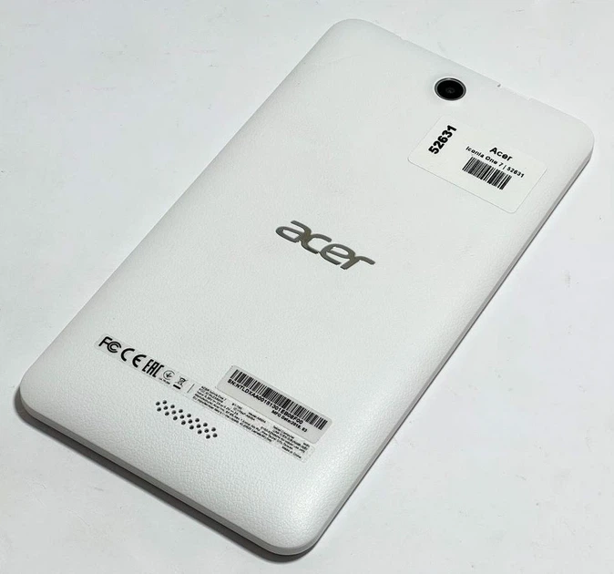 Планшет Acer Iconia One 7 B1-790 8Gb Wi-Fi Android 6.0 IPS 1280*720 Белый Б/У - Фото 5 Планшет Acer Iconia One 7 B1-790 8Gb Wi-Fi Android 6.0 IPS 1280*720 Белый Б/У - изображение 5