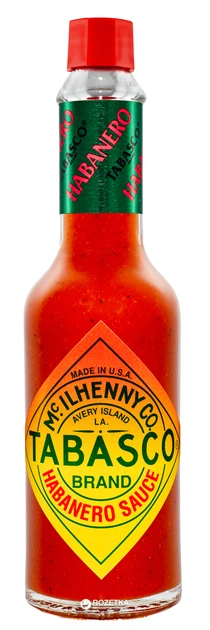 Соус перечный Tabasco Habanero Sauce из острого перца 60 мл - Фото 1 Соус перечный Tabasco Habanero Sauce из острого перца 60 мл - изображение 1