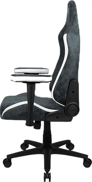 Комп'ютерне крісло для геймера AeroCool Crown Aerosuede Steel Blue - изображение 7