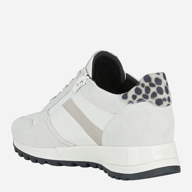 Sneakersy damskie skórzane Geox D15AQA02285-C1002 40 Białe (8050036207807) - obraz 3