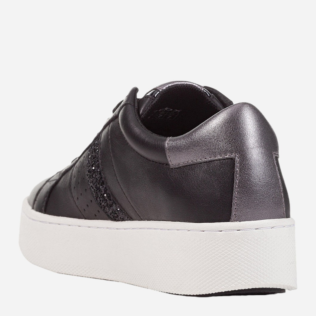 Sneakersy damskie na platformie Geox D16QXE085CF-C9B1G 37 Czarne (8050036832825) - obraz 3
