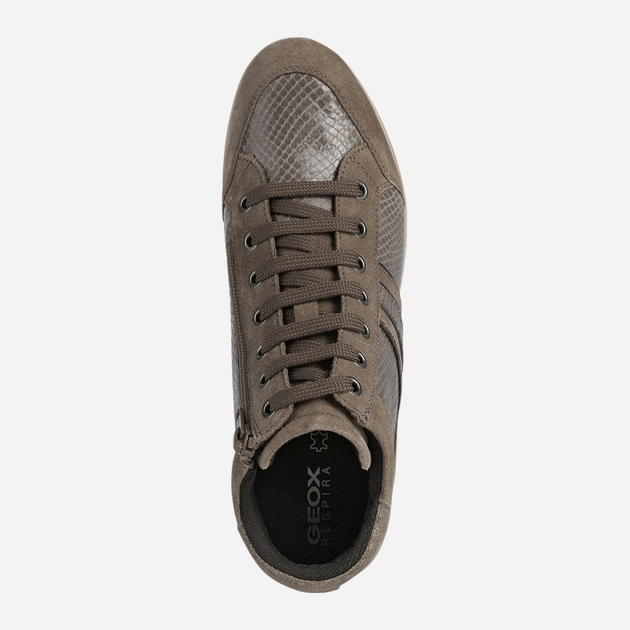 Sneakersy damskie wysokie Geox D2668B04122-C6226 40 Brązowe (8050036785893) - obraz 4