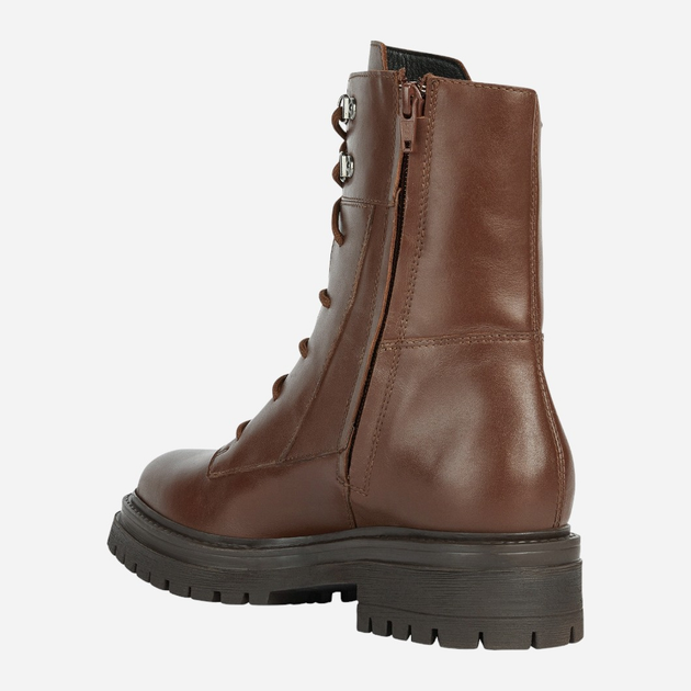 Жіночі черевики високі Geox D26D0C00043-C0013 40 Руді (8050036685360) - зображення 3