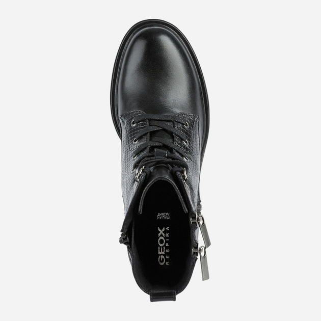 Жіночі черевики високі Geox D26QCA04341-C9999 38 Чорні (8050036688927) - зображення 4