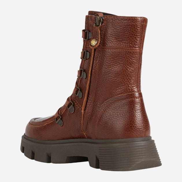 Жіночі черевики високі Geox D26UAG00046-C0013 38 Руді (8050036781918) - зображення 3