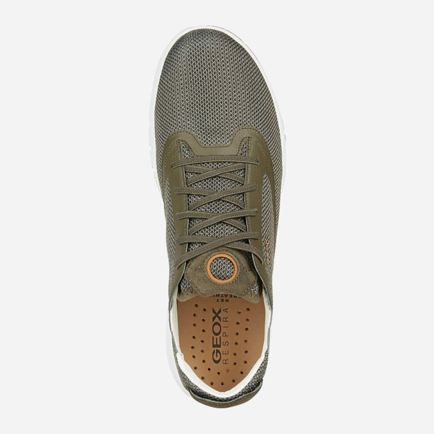 Buty sportowe męskie Geox U047FD0005Q-C3277 43 Oliwkowe (8050036851703) - obraz 4