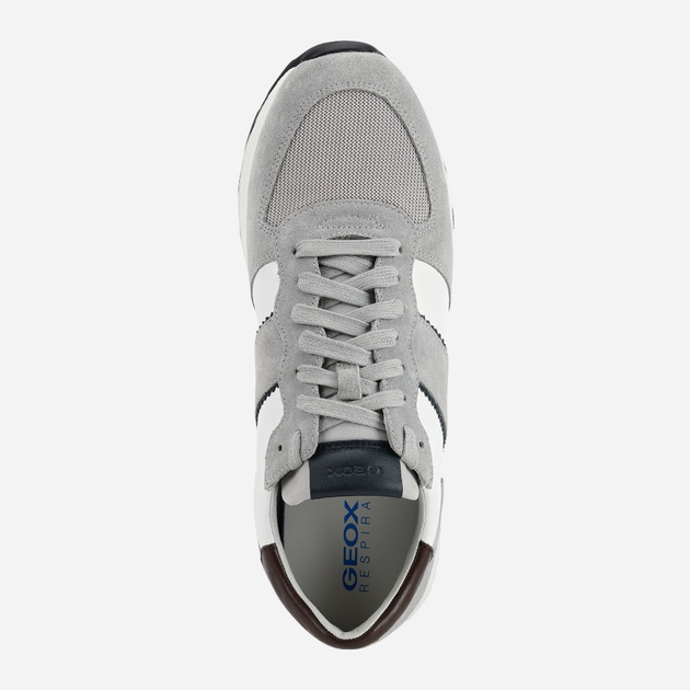 Buty sportowe męskie Geox U2612A02285-C1303 46 Szare (8050036928016) - obraz 4
