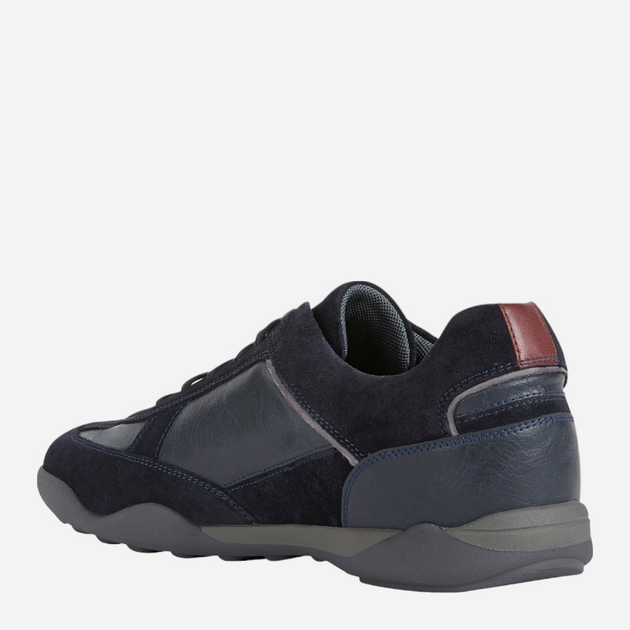 Sneakersy męskie skórzane Geox U26FEA022PT-C4002 44 Granatowe (8050036857040) - obraz 3