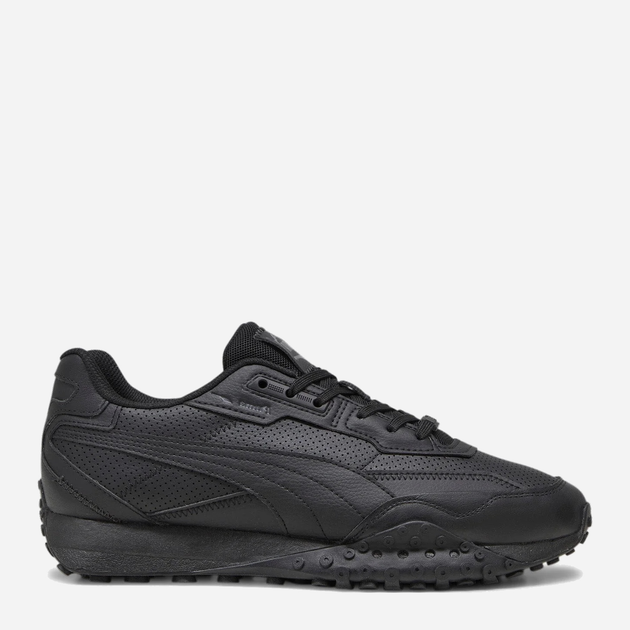 Buty sportowe męskie skórzane Puma Blktop Rider Leather 39382302 44.5 Czarne (4065454925053) - obraz 1