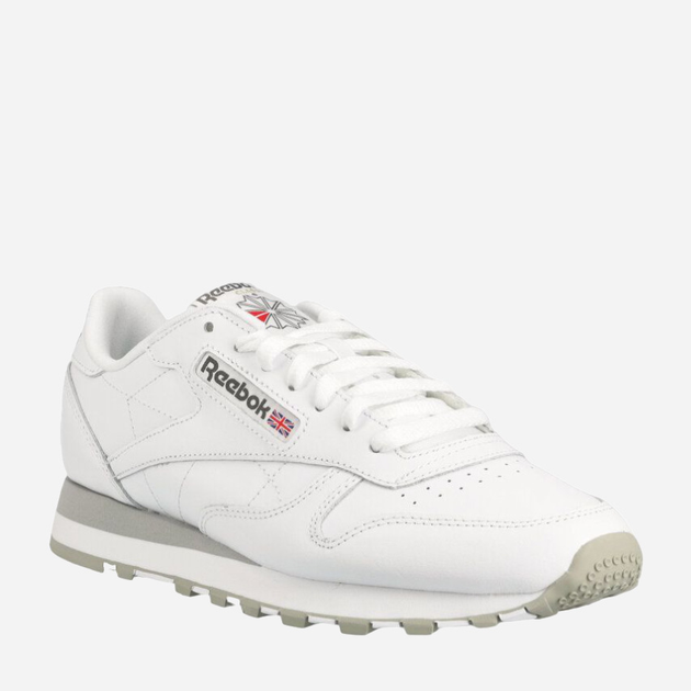 Buty sportowe męskie skórzane Reebok Classic Leather 100008789 41 Białe (4065422572104) - obraz 2