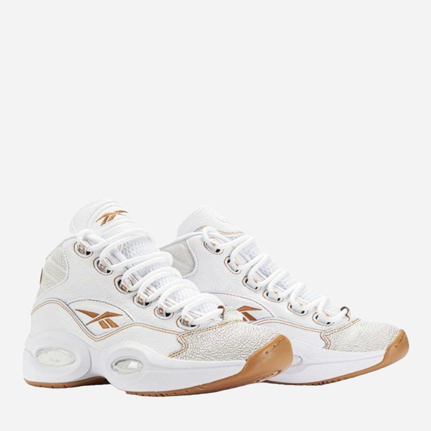 Чоловічі снікери Reebok Question Mid 100033893 43 Білі (4066756990732) - зображення 2