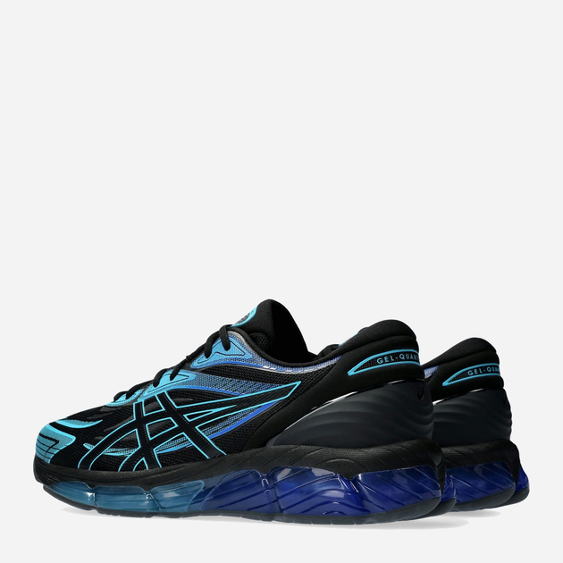 Чоловічі кросівки Asics Gel-Quantum 360 VIII 1203A305-003 43.5 Чорний/Блакитний (4550457155687) - зображення 4