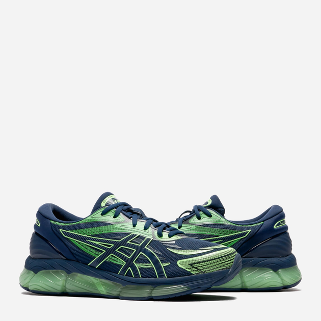 Чоловічі кросівки Asics Gel-Quantum 360 VIII 1203A305-400 42.5 Темно-синій/Зелений (4550457189552) - зображення 4