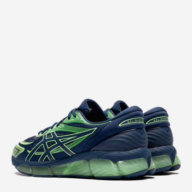 Чоловічі кросівки Asics Gel-Quantum 360 VIII 1203A305-400 44 Темно-синій/Зелений (4550457189385) - зображення 3