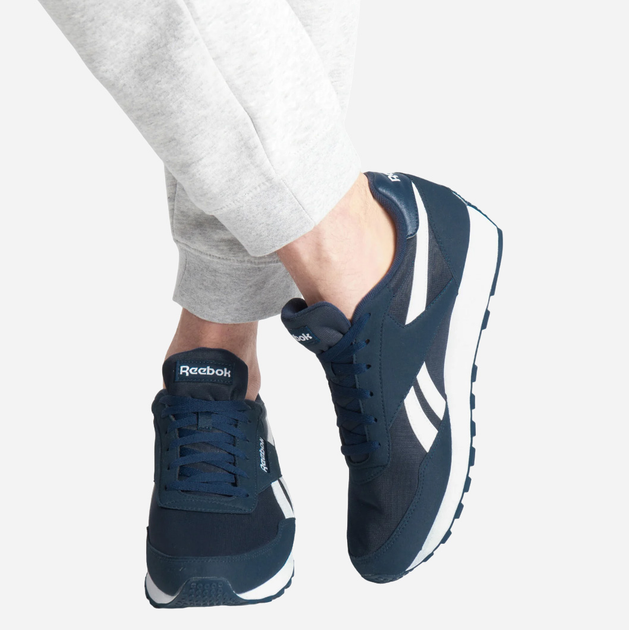 Чоловічі кросівки Reebok Rewind Run 100001391 40.5 Сині (4064037816979) - зображення 2