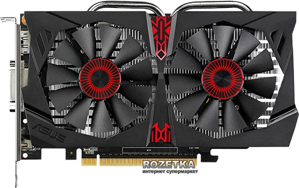 Видеокарта Asus PCI-Ex GeForce GTX 750 Ti Strix 2048MB GDDR5