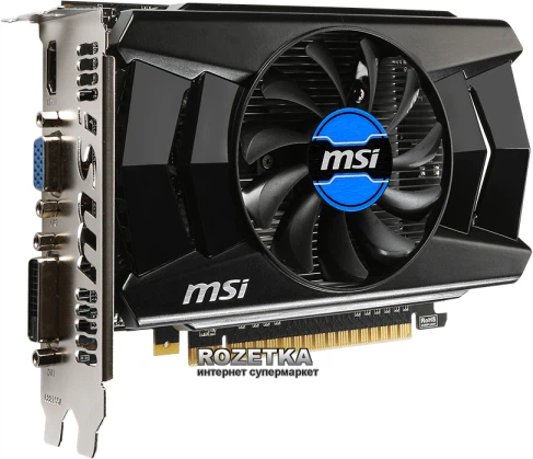 Видеокарта MSI PCI-Ex GeForce GTX 750 Ti 2048MB DDR5 (128bit) (1059/5400) (D-Sub, DVI, HDMI) (N750Ti-2GD5/OCV1) - изображение 2